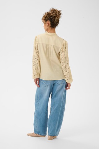 Cream Blouse 'Liselin' in Beige