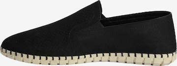 Desa - Zapatillas 'Slip-Ons' en negro: frente