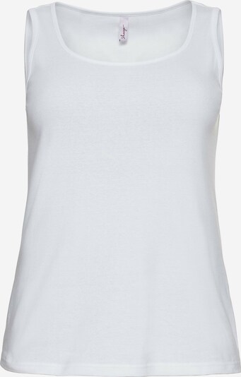 SHEEGO Top | bela barva, Prikaz izdelka