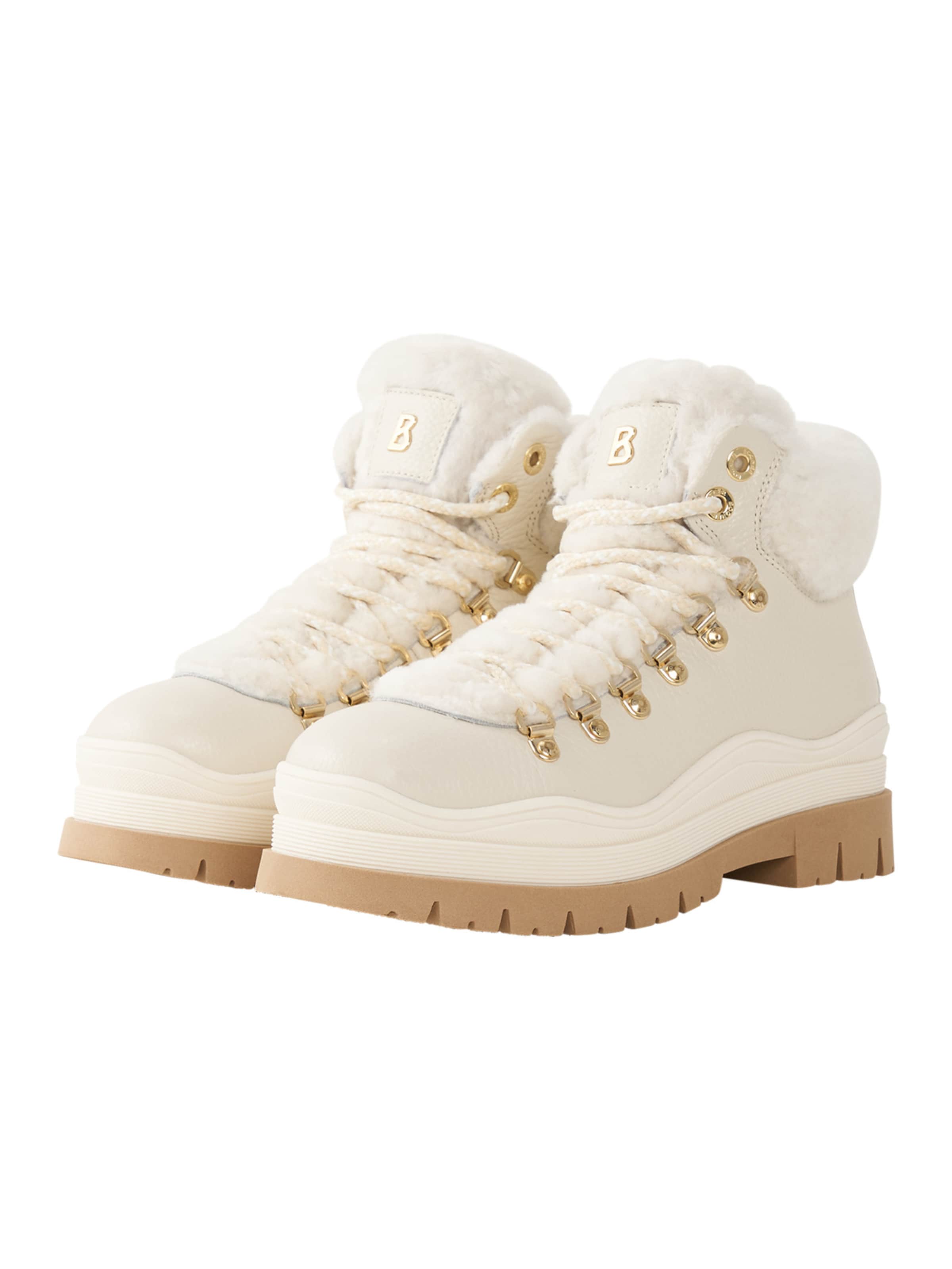 BOGNER Schnürstiefel 'Arosa' in Weiß