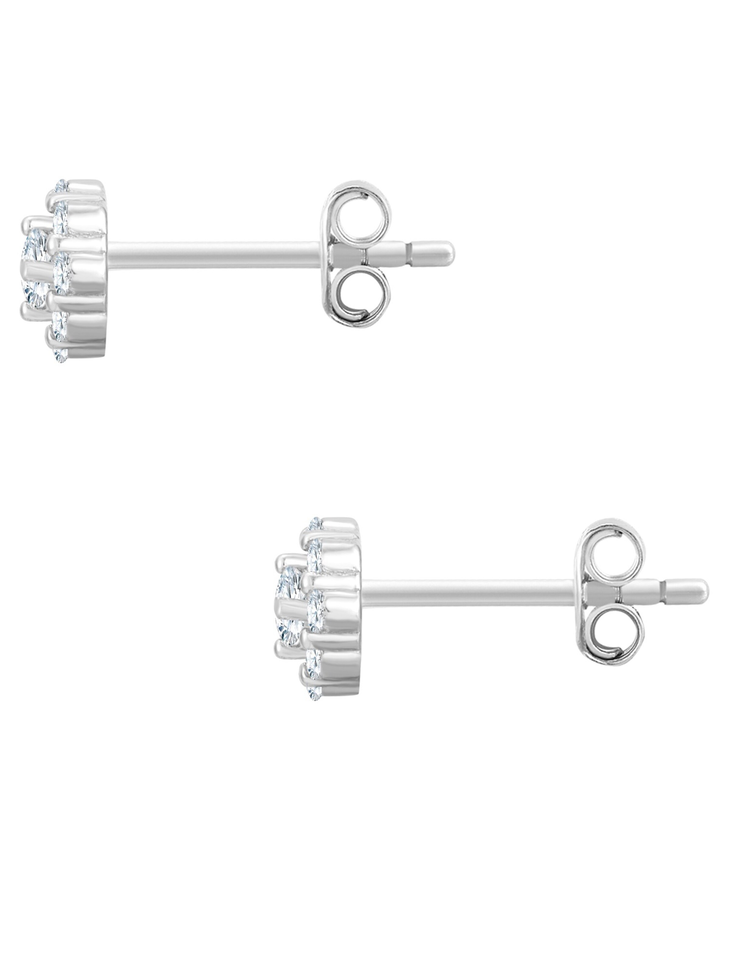 Glanzstücke München Uhani | srebrna barva