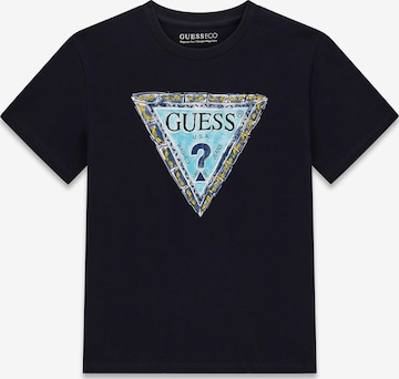 GUESS Koszulka w kolorze niebieski: przód