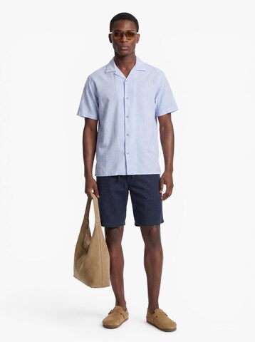 JACK & JONES Comfort fit Srajca 'JWHSUMMER' | modra barva