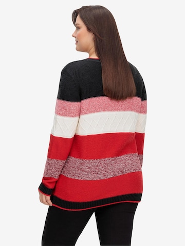 SHEEGO Pullover in Rot