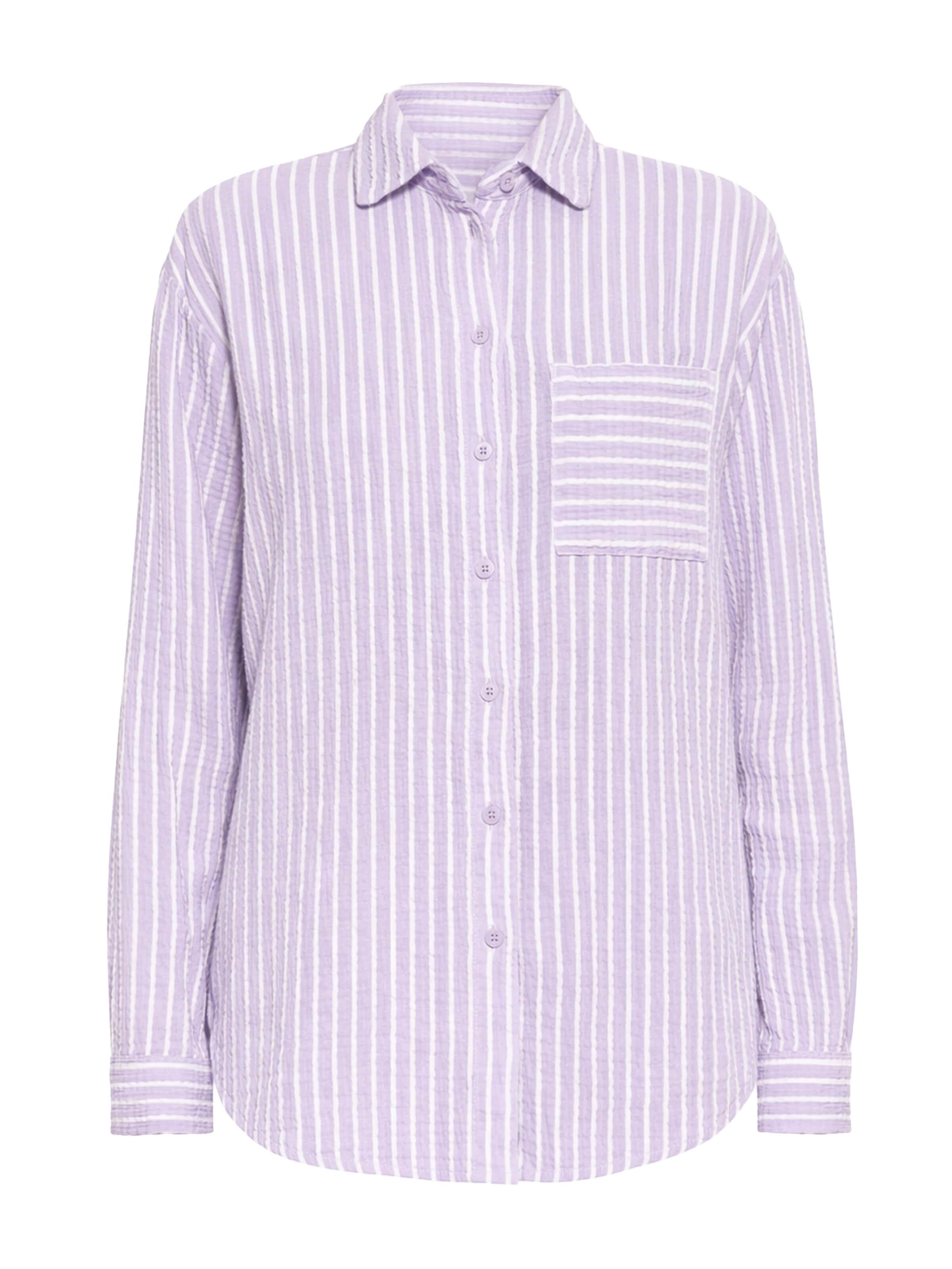 SASSYCLASSY Bluse‌‌‌‌‌‌ in Lila: Vorderseite
