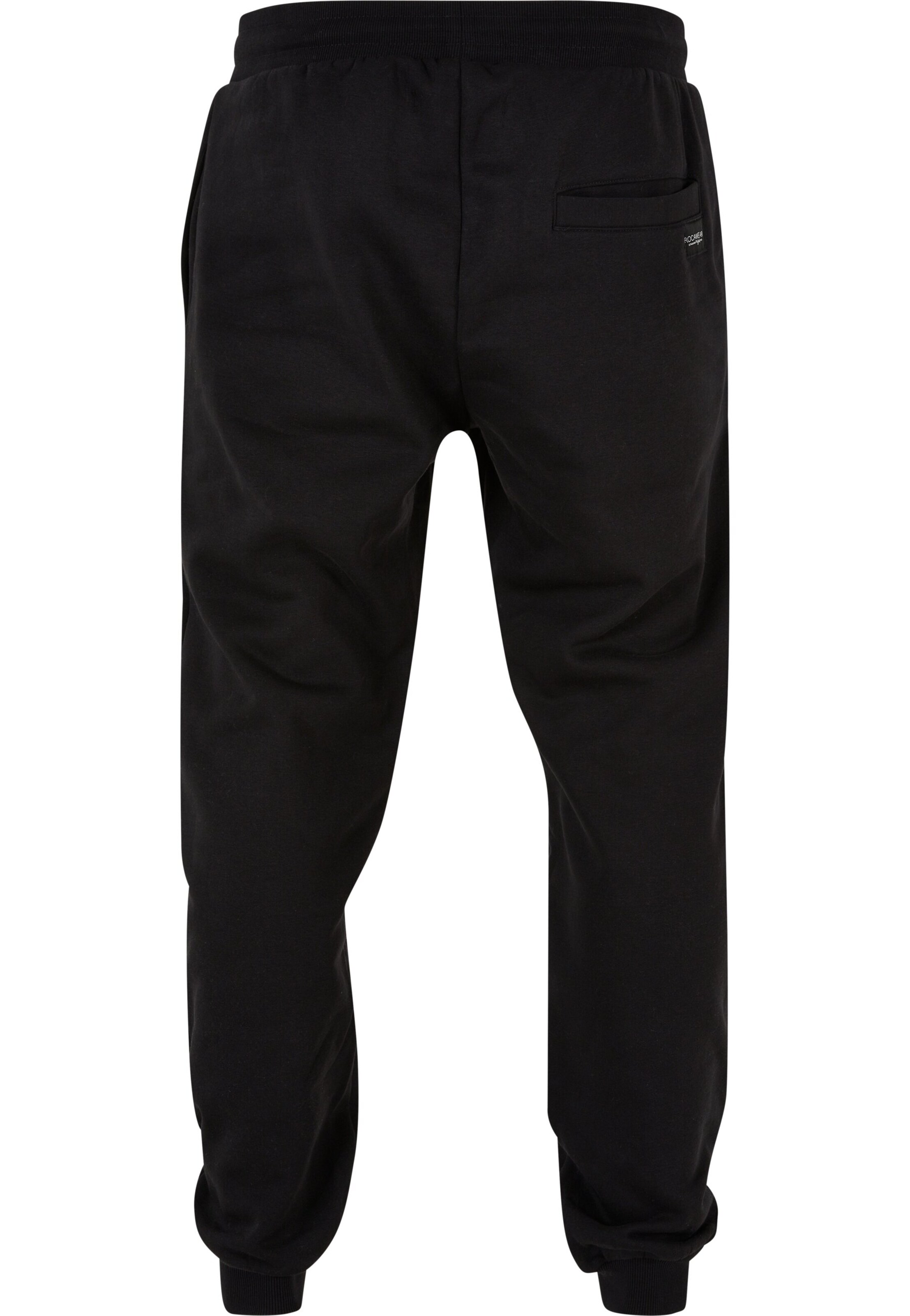 ROCAWEAR Tapered Trousers in Black