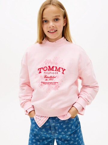 TOMMY HILFIGER Sweatshirt in Pink: front