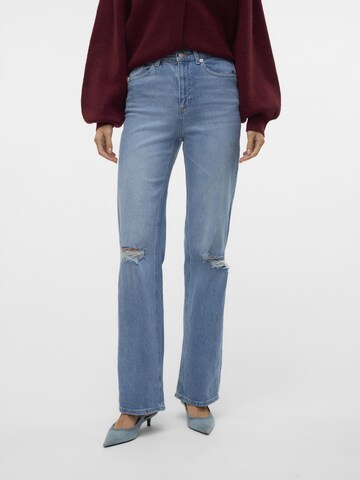VERO MODA Wide Leg Jeans 'TESSA' i blå: forside