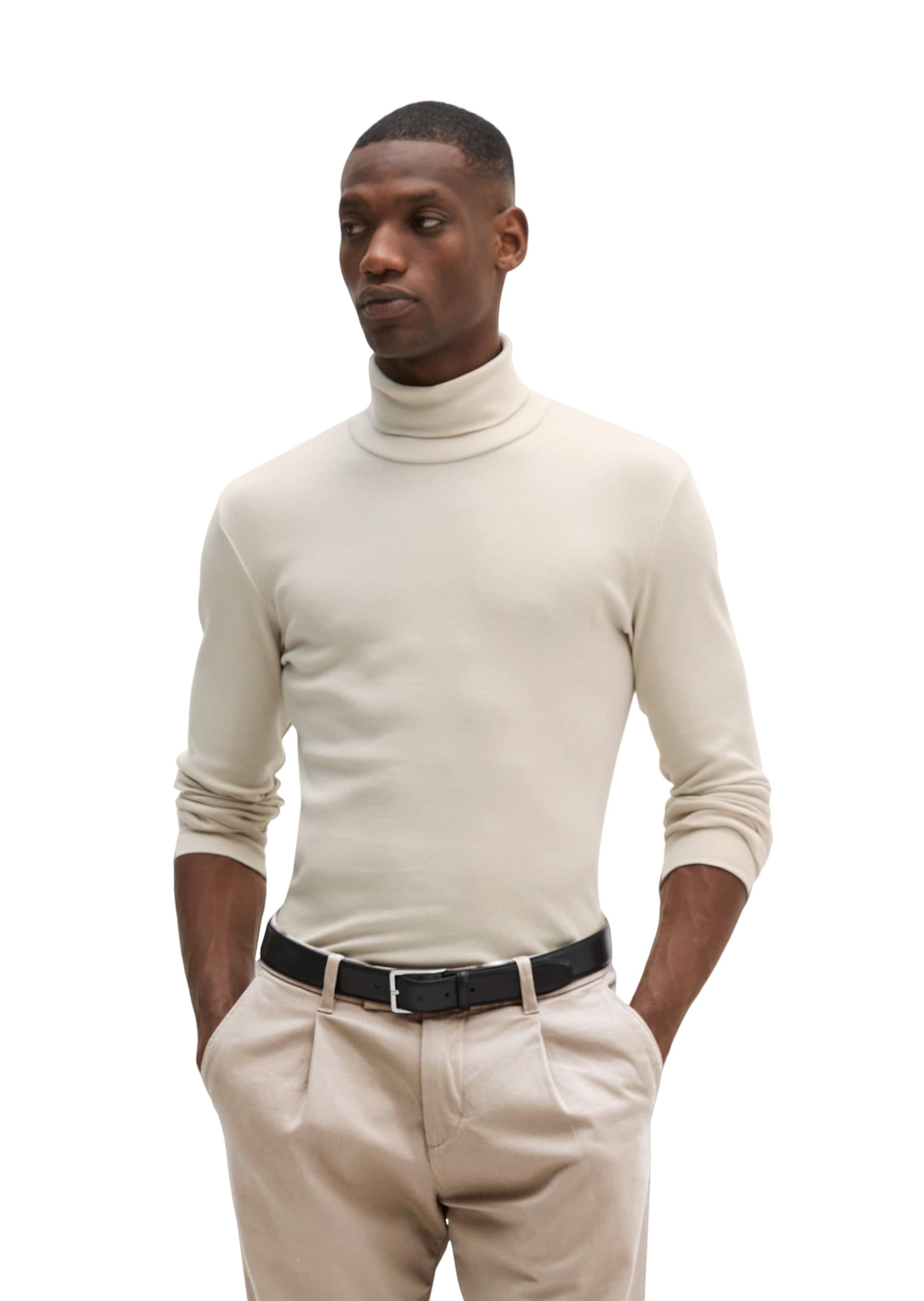 Marc O'Polo Shirt in Beige: voorkant