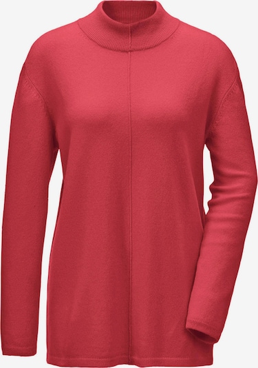 Goldner Pullover in rot, Produktansicht