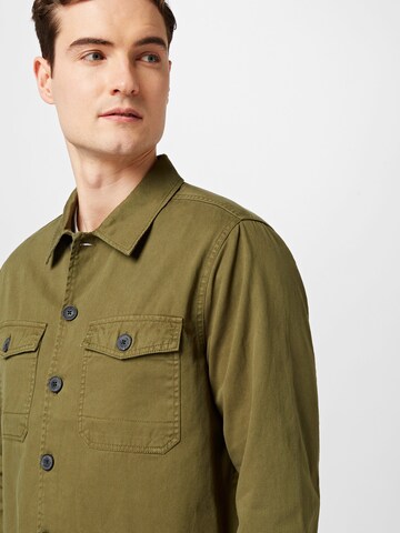 BLEND - Regular Fit Camisa em verde
