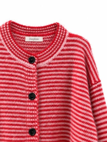Josephine Label Kofta 'Cardigan Alice' i röd