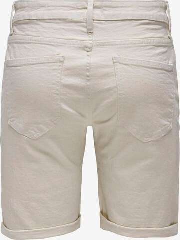 Only & Sons Regular Jeans 'PLY' in Beige
