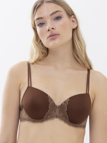 Mey T-shirt Bra 'Luxurious' in Brown: front