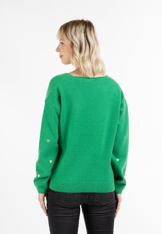 MYMO Pullover in Grün