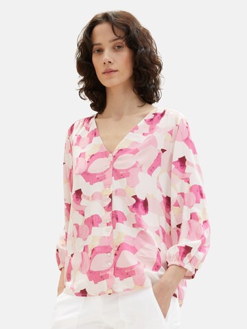 TOM TAILOR Blus i rosa