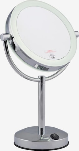 ERBE Kosmetikspiegel 'Highlight 2 LED' in Silber: front