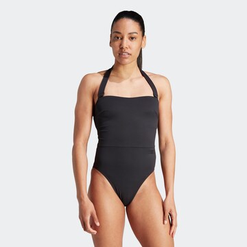 ADIDAS SPORTSWEAR Μπουστάκι Αθλητικό ολόσωμο μαγιό 'Versatile' σε μαύρο: μπροστά