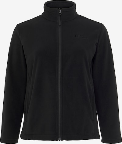 JACK WOLFSKIN Fleecejacke in schwarz, Produktansicht