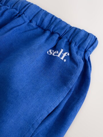 self. Regular Trousers in Blue