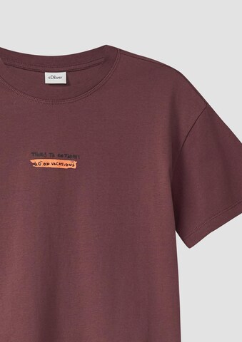 s.Oliver Shirt in Red