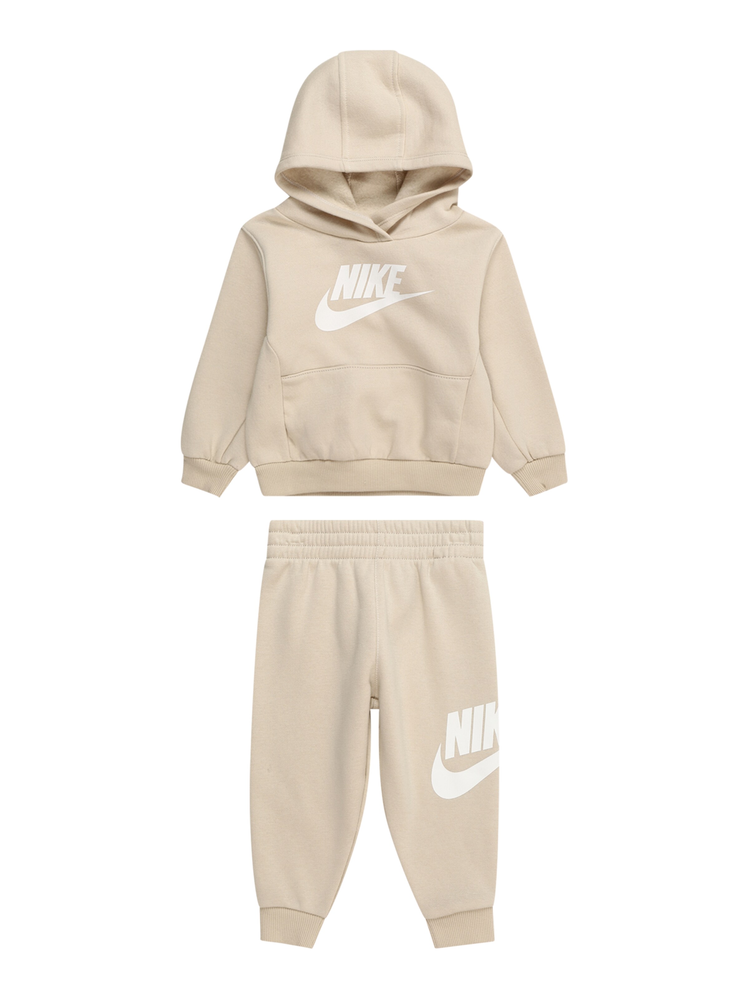 beige nike sweatsuit