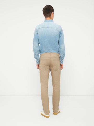 Coupe slim Pantalon 'ONSLOOM' Only & Sons en beige