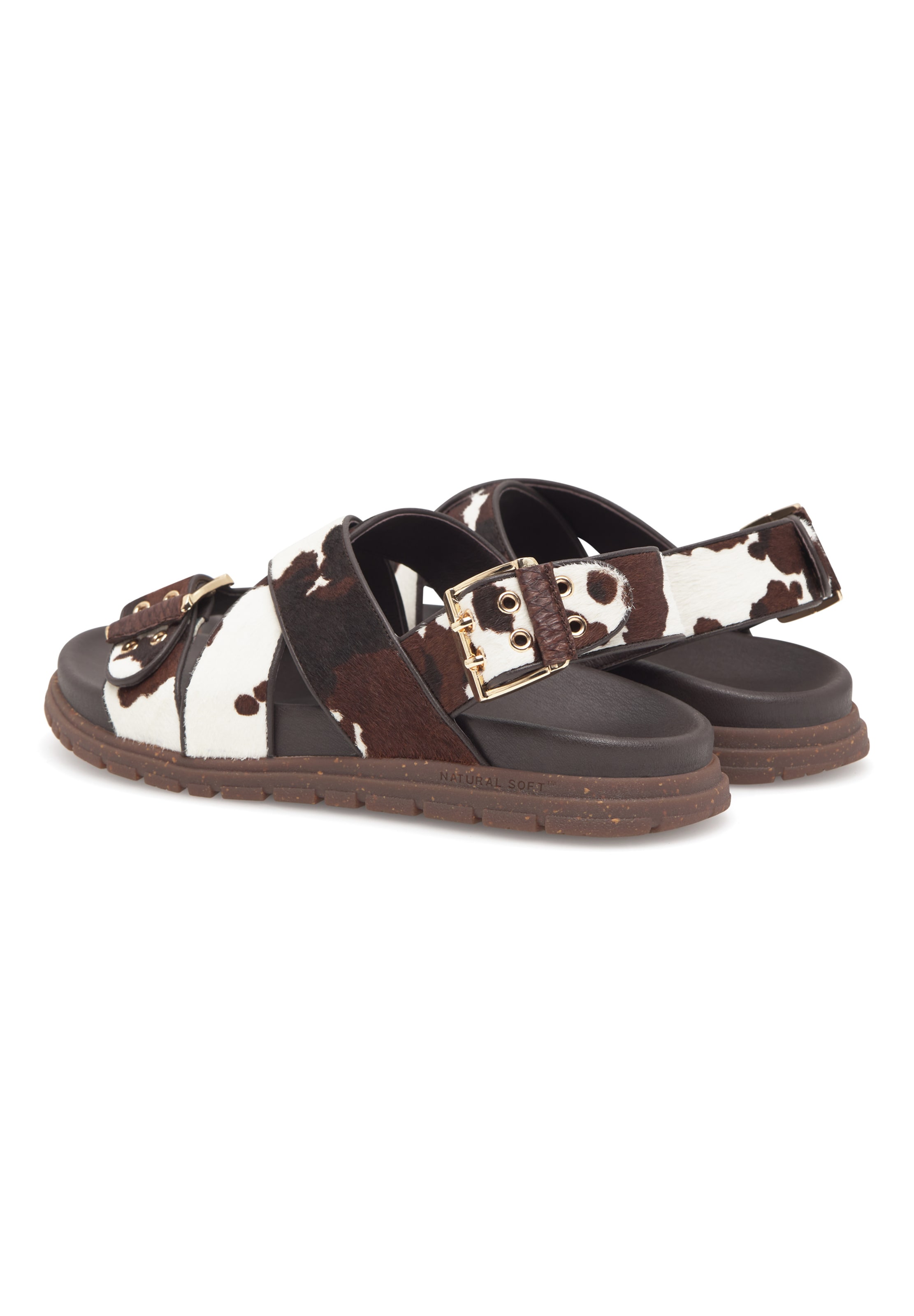 WODEN Sandaler 'Tea Animal' i sort