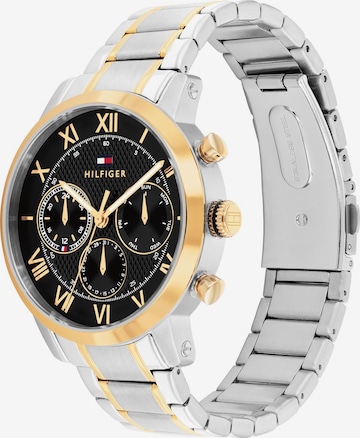 sidabrinė TOMMY HILFIGER Analoginis (įprasto dizaino) laikrodis 'OXFORD': priekis