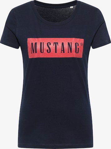 MUSTANG T-Shirt in Blau: predná strana