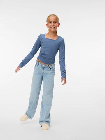 Vero Moda Girl Shirt 'VMMILLION' in Blau