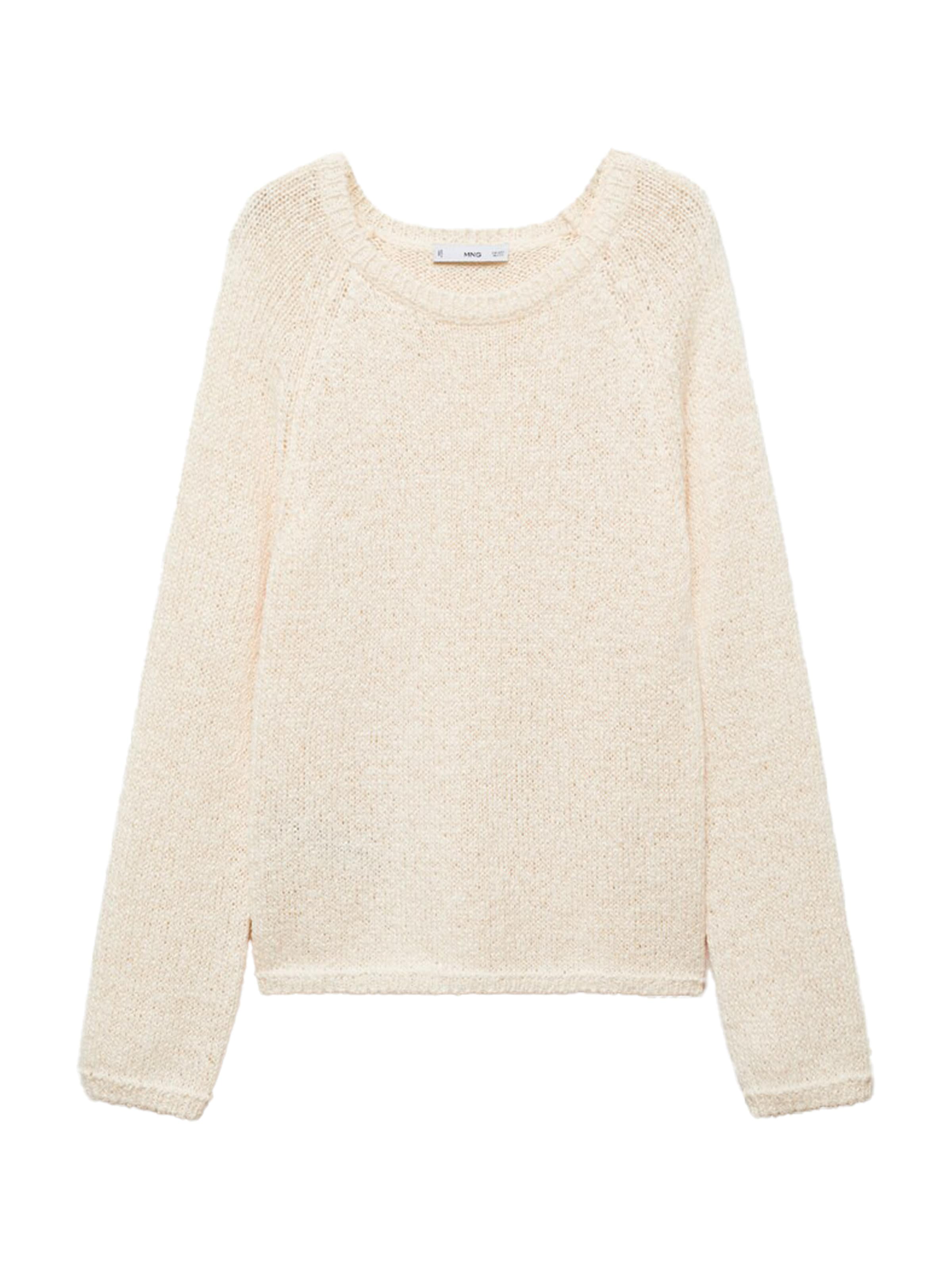 Pull-over 'Manzana' MANGO en beige : devant