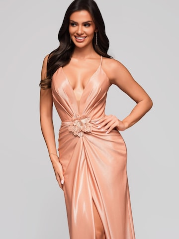 Ombre Evening dress in Orange