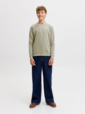 Jack & Jones Junior Sweatshirt 'JJEArchive' in Green