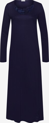 Chemise de nuit ' Anne ' Hanro en bleu : devant