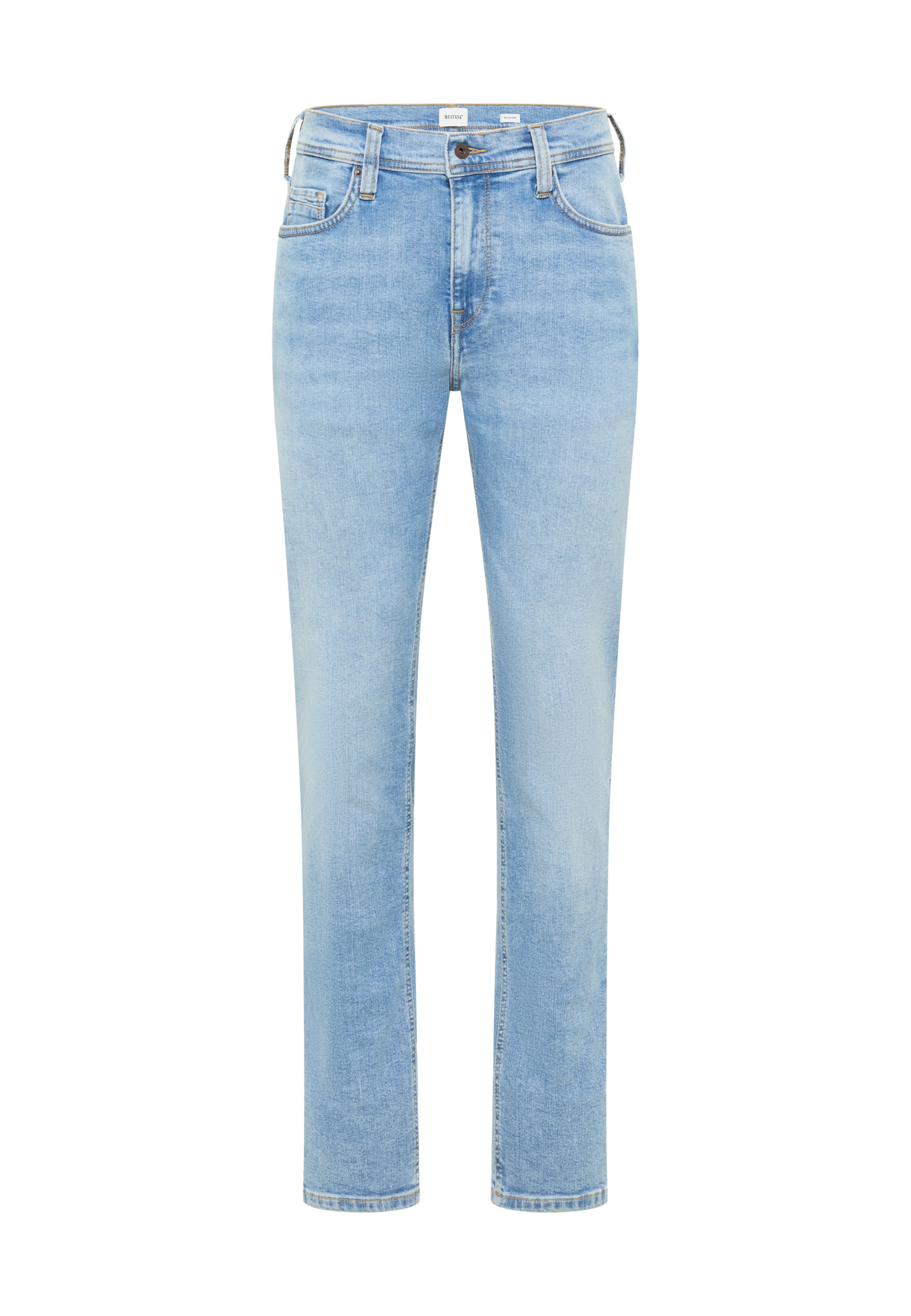 Slimfit Jeans 'Vegas' de la MUSTANG pe albastru: față