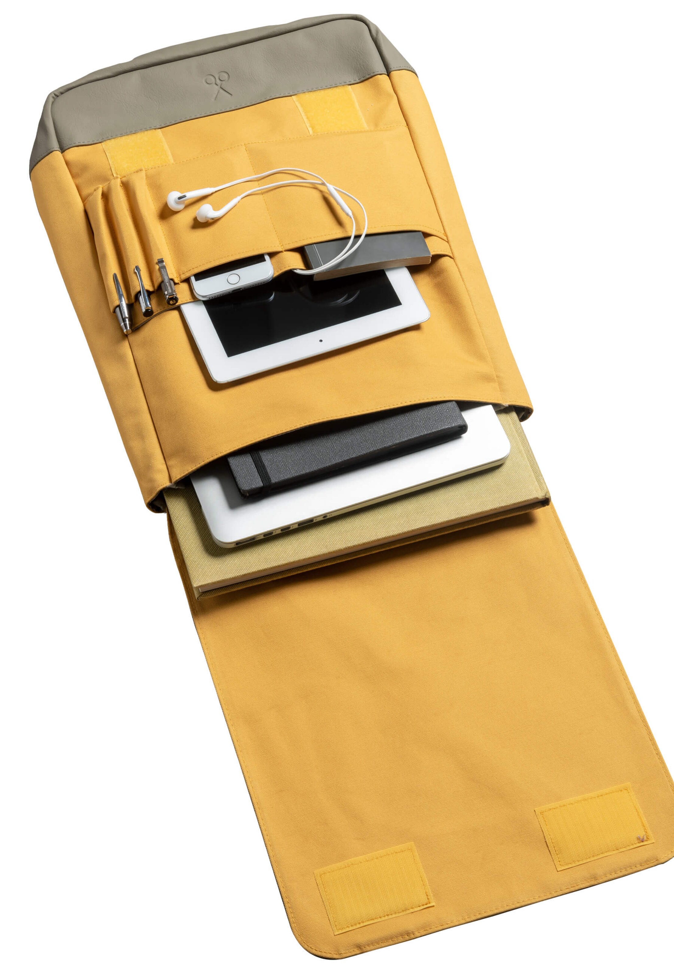 Kaft Rugzak 'Nordhug' in Geel