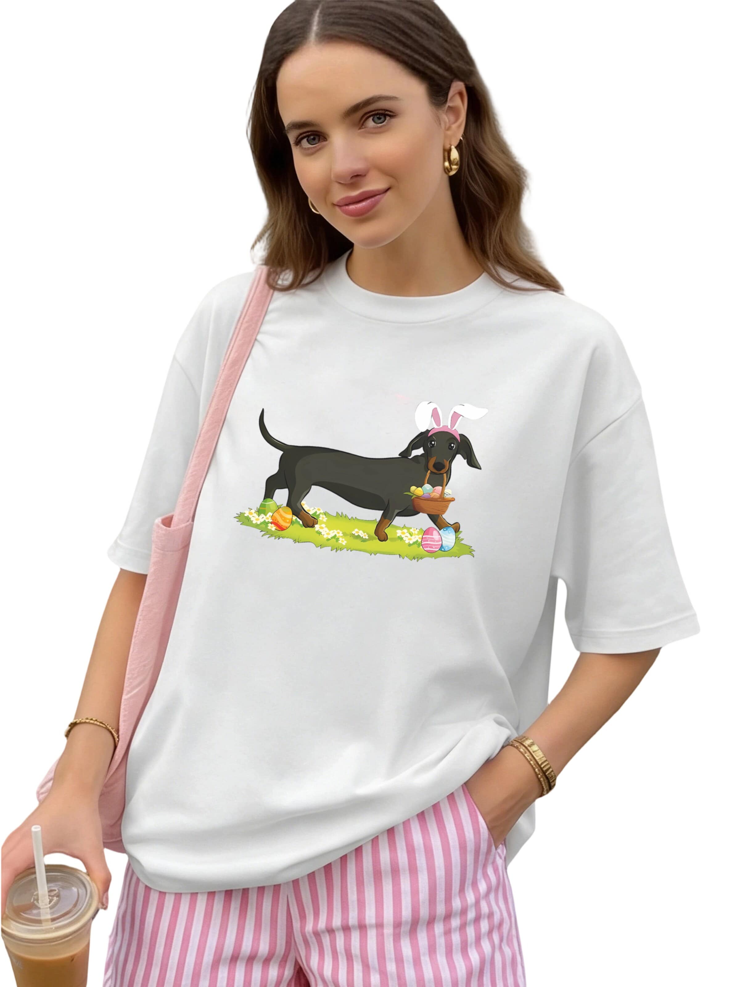 T-shirt GORHEY en blanc : devant