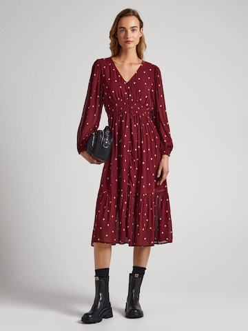 Pepe Jeans Dress ' GIO ' in Red: front