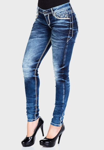 CIPO & BAXX Regular Jeans 'Utopia' in Blau