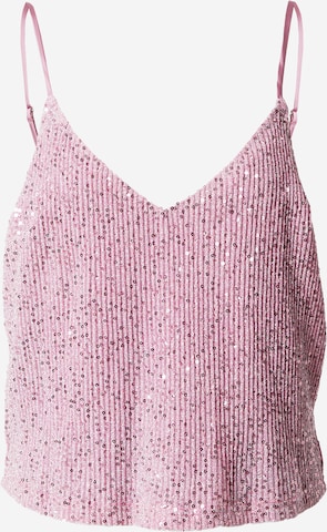 Neo Noir - Blusa 'Elinas' em rosa: frente