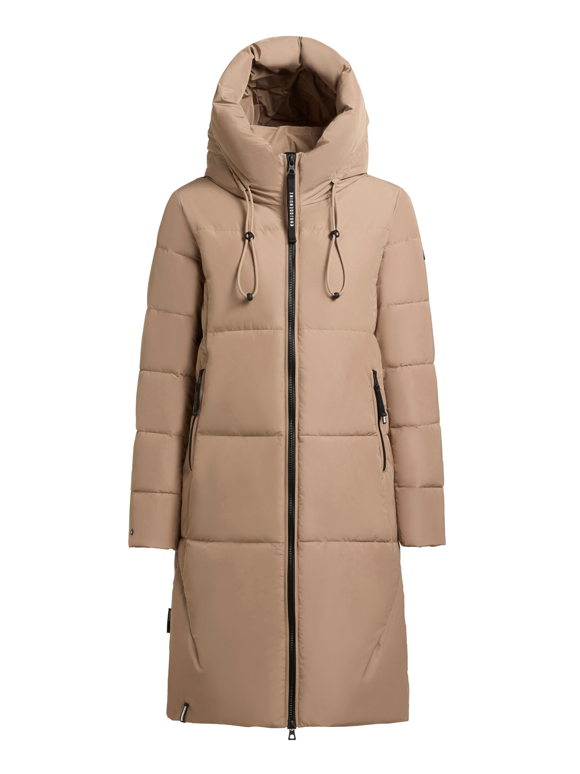 khujo Zimný kabát 'Jasmine' - Hnedá: predná strana