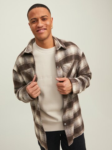 JACK & JONES Jacke 'JORBane' in Braun