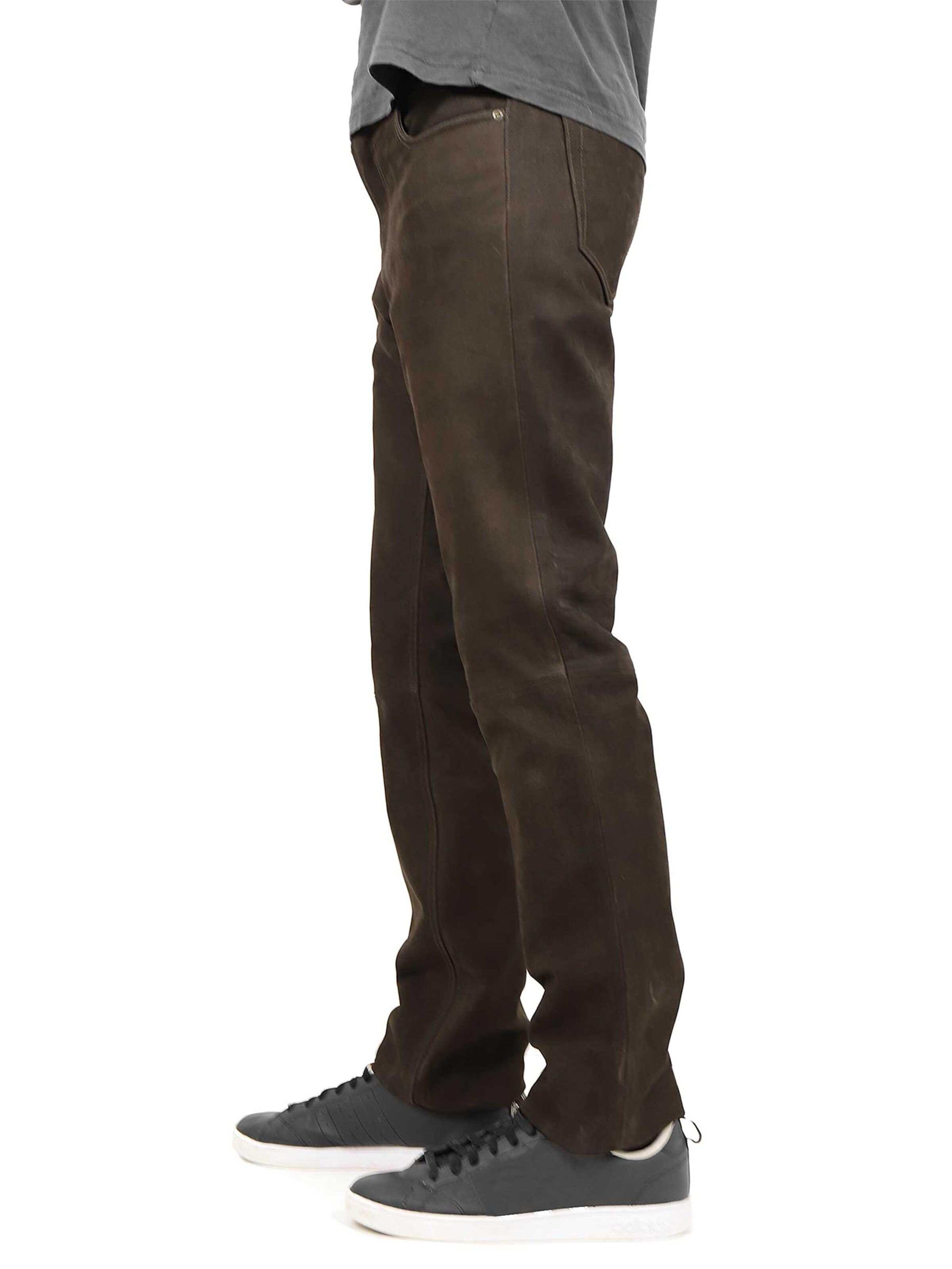 MADDOX Regular Broek 'Laurin' in Bruin