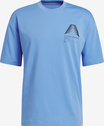 ADIDAS PERFORMANCE - Camiseta funcional 'Anthony Edwards' en azul: frente
