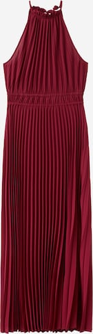 MANGO Cocktailjurk 'Bow' in Rood: voorkant