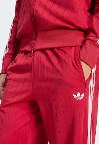 Regular Pantalon 'Firebird' ADIDAS ORIGINALS en rouge