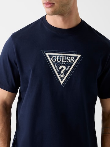 GUESS T-Shirt in Blau