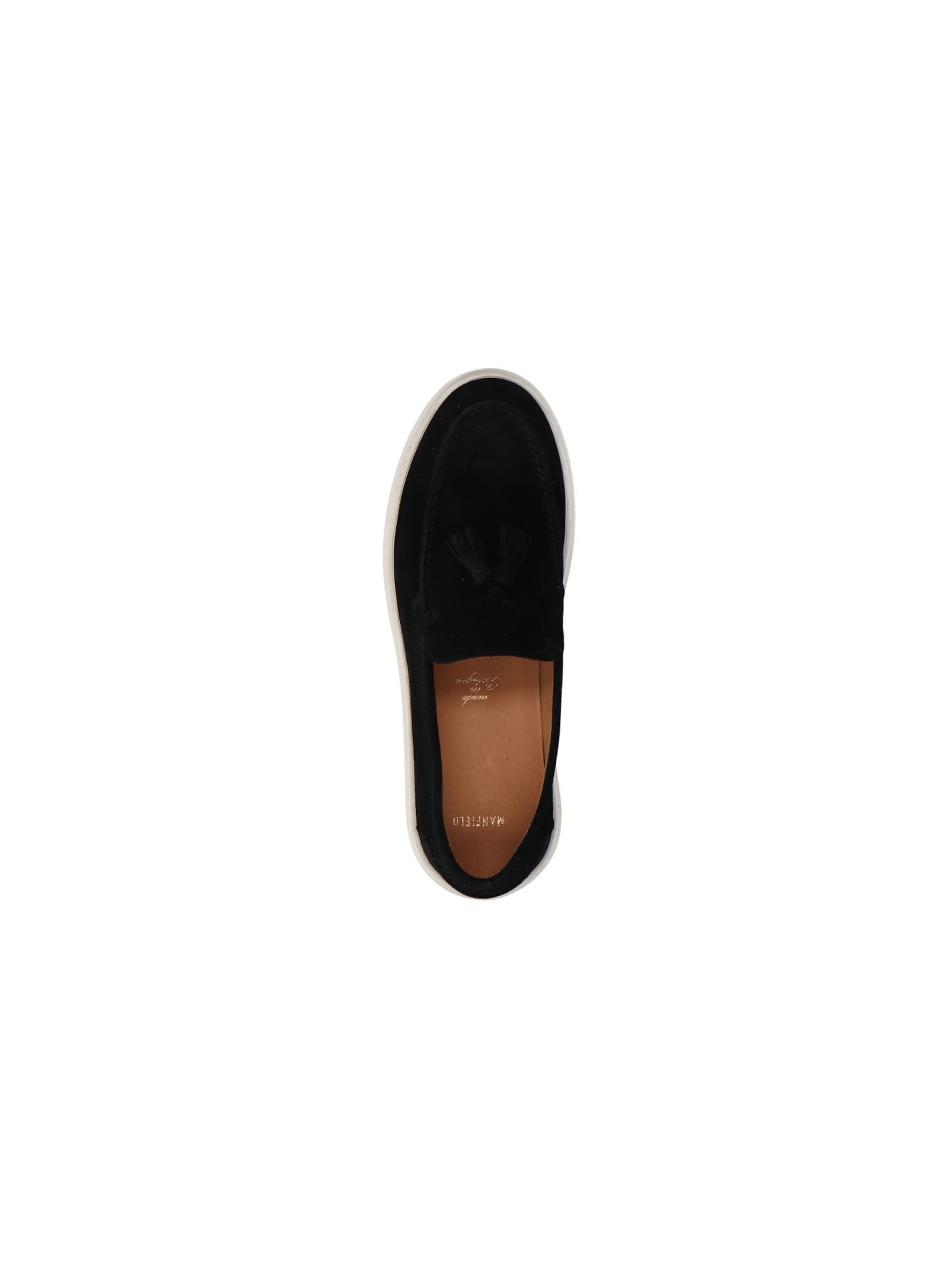 MANFIELD Slipper in Schwarz
