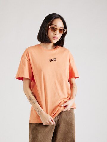 VANS T-shirt 'FLYING' i orange: framsida